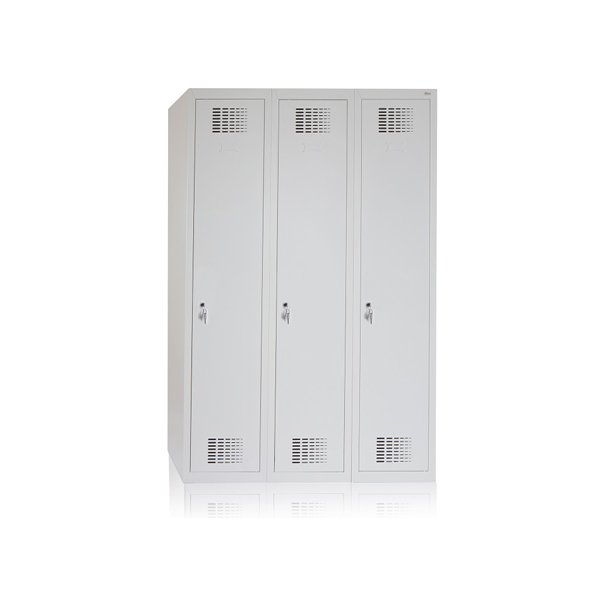 Metalinė persirengimo spintelė su pertvara SOLID SSK430