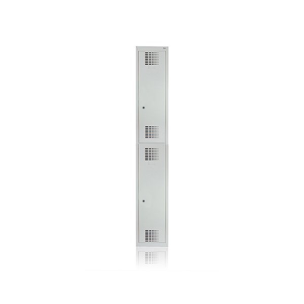 Dviejų lygių metalinė persirengimo spintelė SOLID SSK312