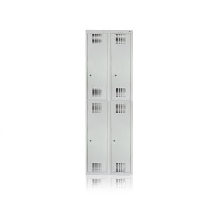 Dviejų lygių metalinė persirengimo spintelė SOLID SSK322