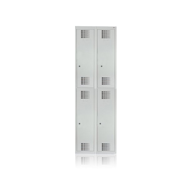 Dviejų lygių metalinė persirengimo spintelė SOLID SSK322