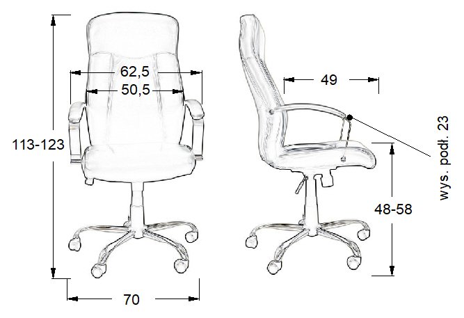 Vadovo biuro kėdė ZN-9152
