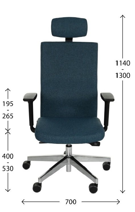 Ergonominė biuro kėdė TEAM PLUS HD
