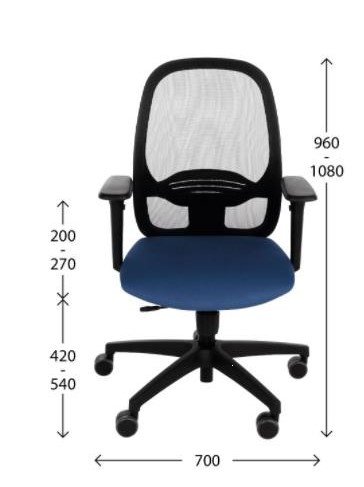 Ergonominė biuro kėdė – Nodi BS