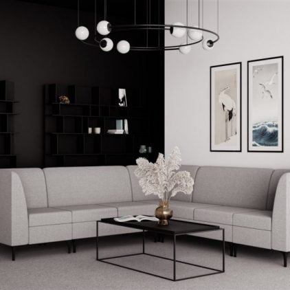 Modulinis minkštasuolio kampas MODERN