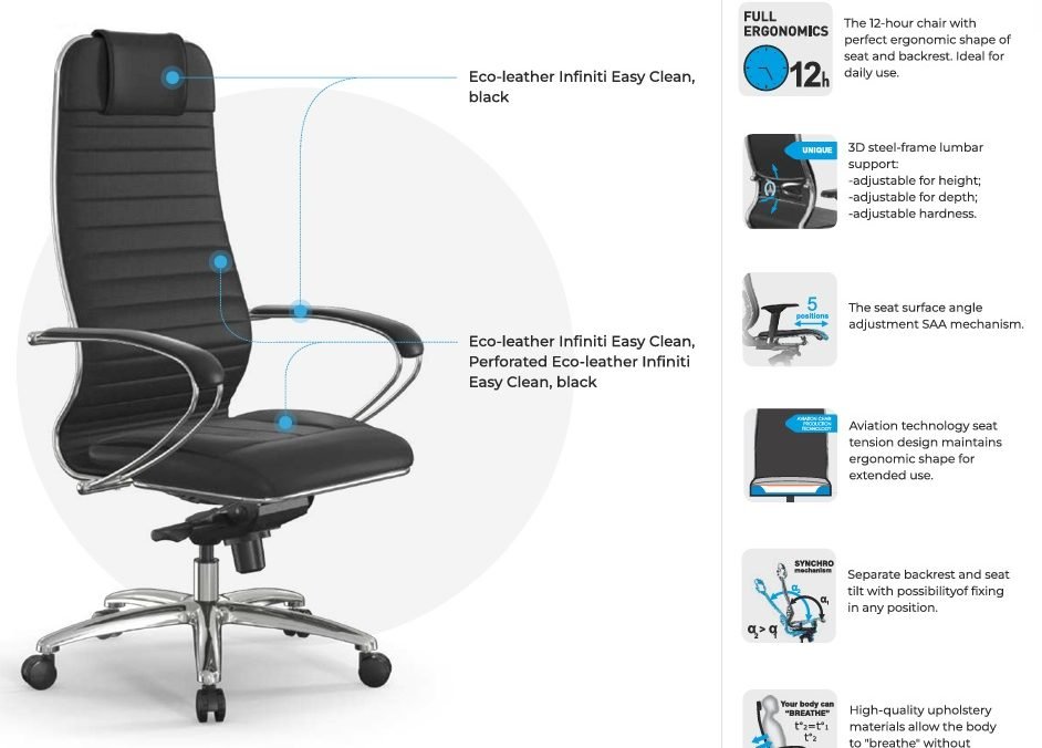 Ergonominė kėdė SAMURAI 0010110