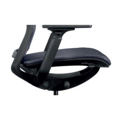 Ergonominės biuro kėdės sėdynė