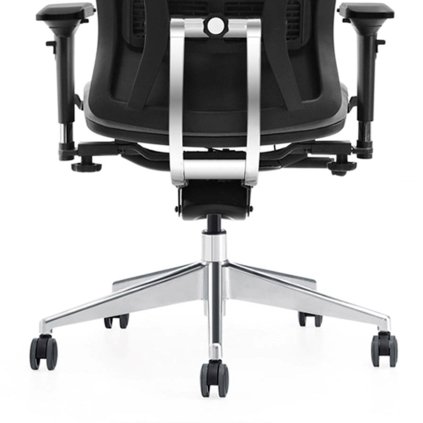 Ergonominė biuro kėdė ratukų pagrindas