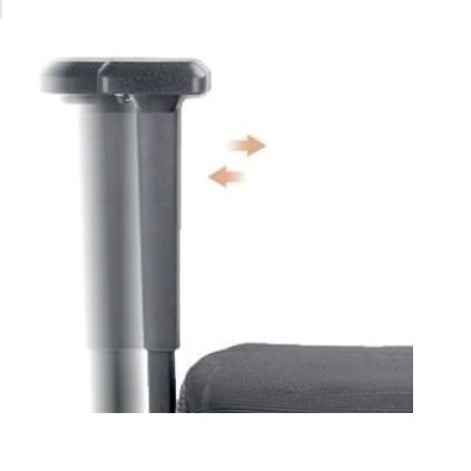 Ergonominė biuro kėdė SCANDI porankių pločio reguliavimas