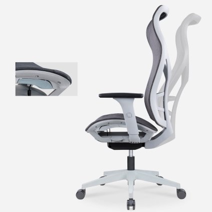 Ergonominė biuro kėdė NITRO sinchroninis mechanizmas