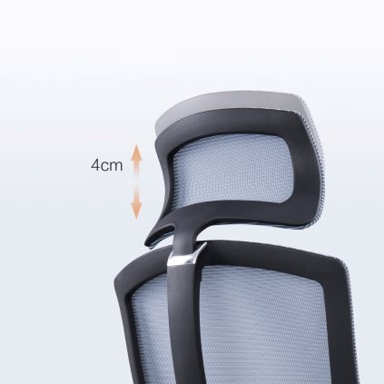 Ergonominė biuro kėdė TITAN galvos atrama