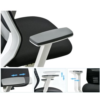 Ergonominė biuro kėdė AVANT su reguliuojamais porankiais