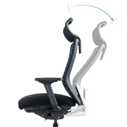 Ergonominė biuro kėdė AVANT sinchroninis mechanizmas