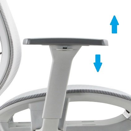 Ergonominė biuro kėdė MERCURY Full Mesh porankiai