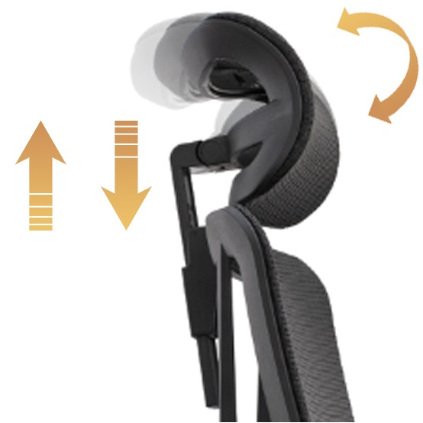 Ergonominė biuro kėdė NOVA HD galvos atrama