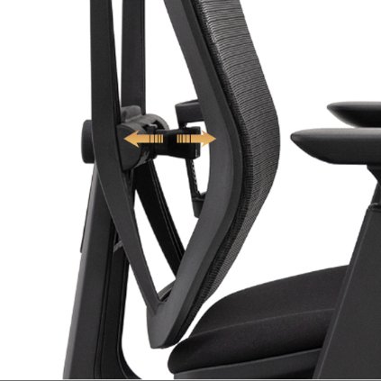 Ergonominė biuro kėdė NOVA HD juosmens atrama