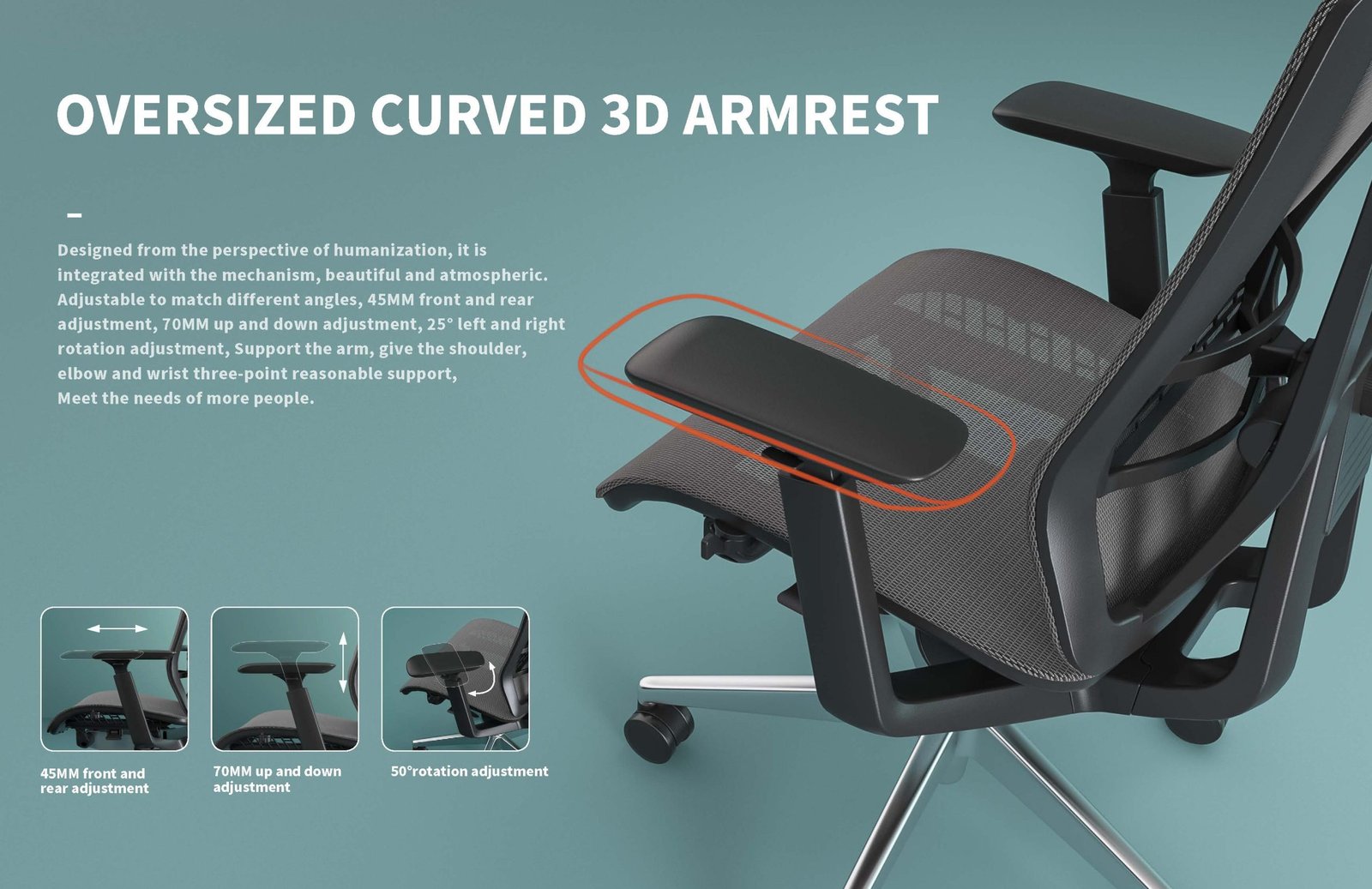 Ergonominė biuro kėdė NOVA MODERN