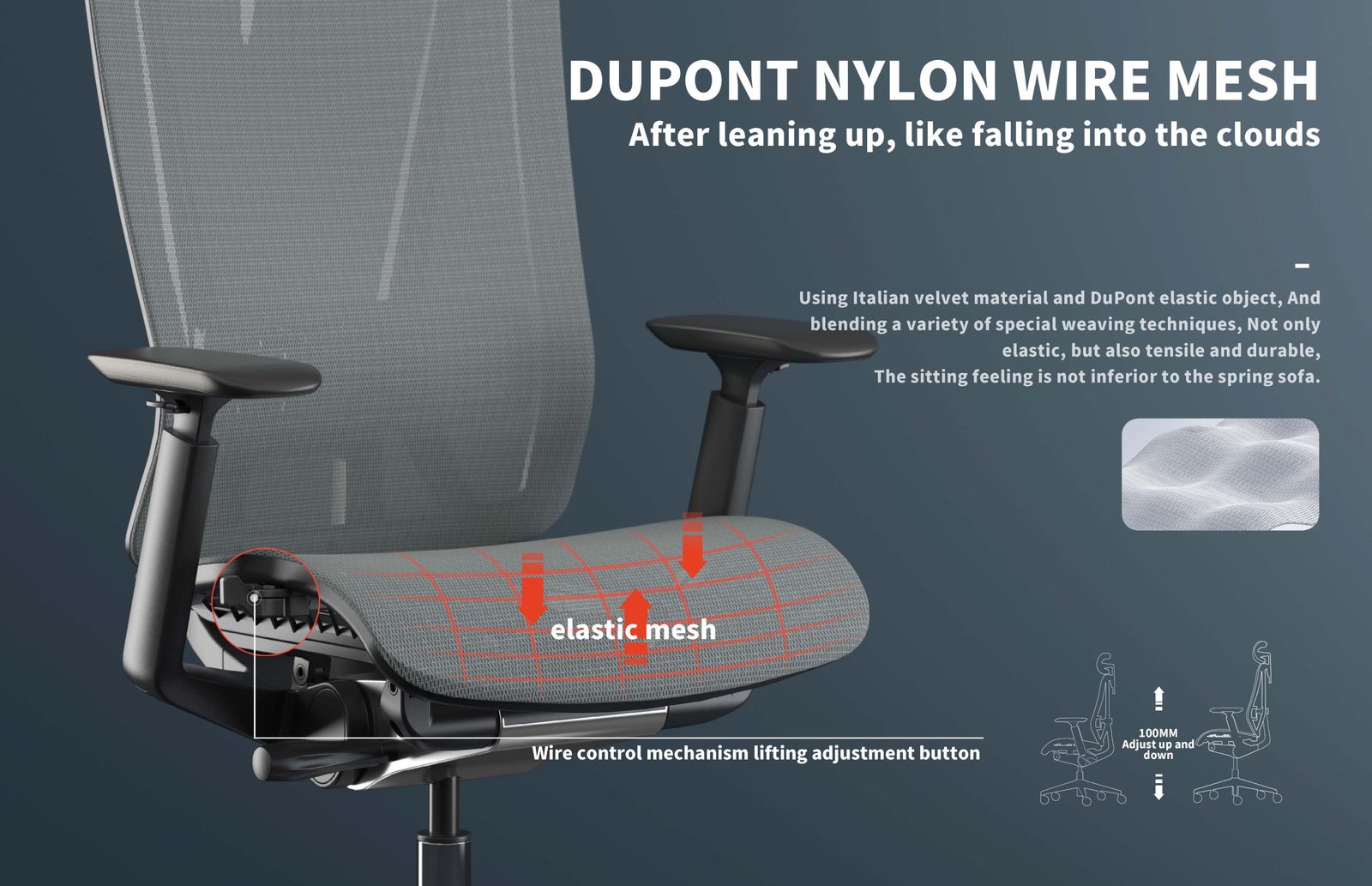 Ergonominė biuro kėdė NOVA MODERN