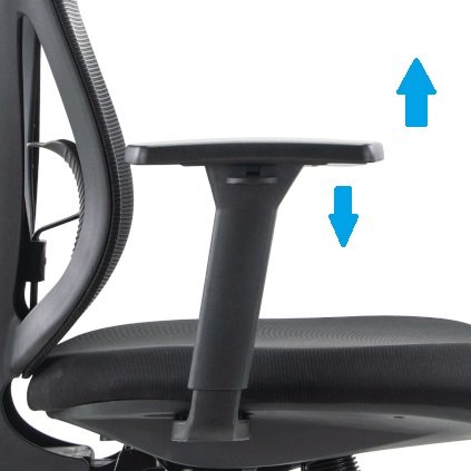 Ergonominė biuro kėdė MERCURY porankiai