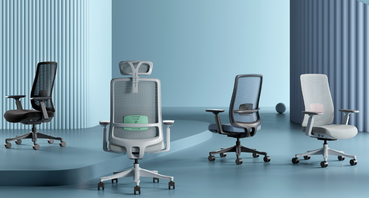 Ergonominė biuro kėdė CALPE WH