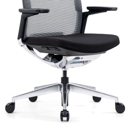 Ergonominė biuro kėdė SILVER mobili bazė - ratukai