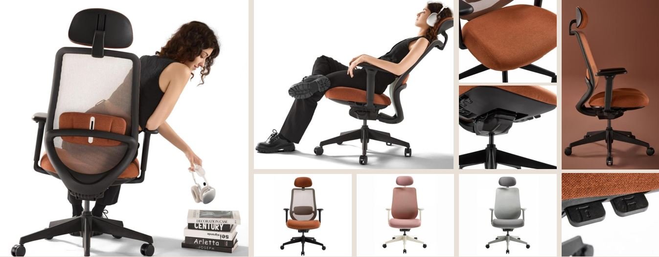 Ergonominė biuro kėdė YOGA V1