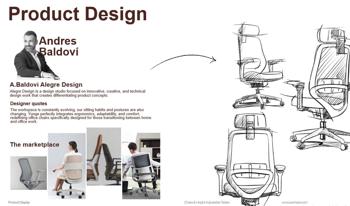 Ergonominė biuro kėdė YOGA V1